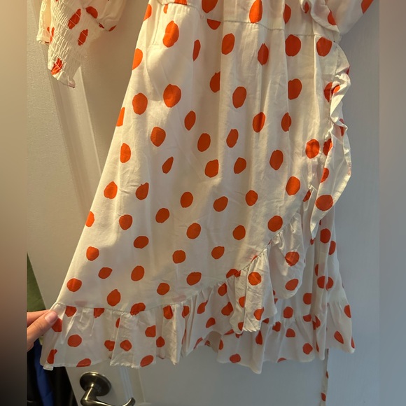 Rixo polka dot wrap dress - Picture 5 of 6